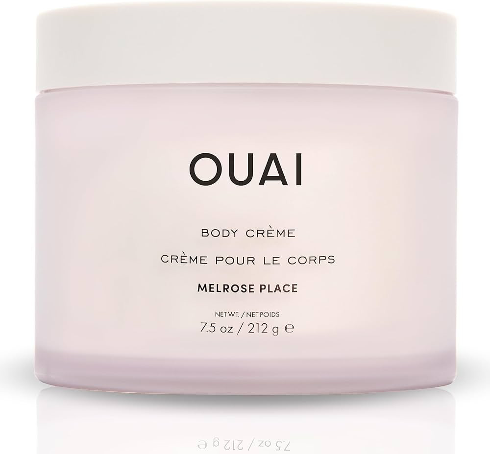 OUAI Body Cream, Melrose Place - Hydrating Whipped Body Cream with Cupuaçu Butter, Coconut Oil and S | Amazon (US)