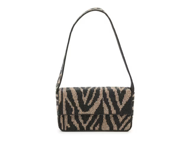Kelly & Katie Zebra Beaded Shoulder Bag | DSW