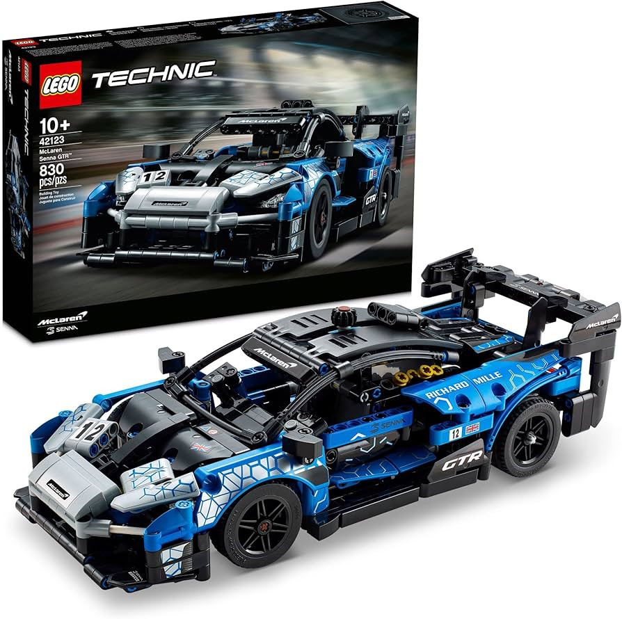LEGO Technic McLaren Senna GTR 42123 Racing Sports Collectable Model Car Building Kit, Car Constr... | Amazon (US)