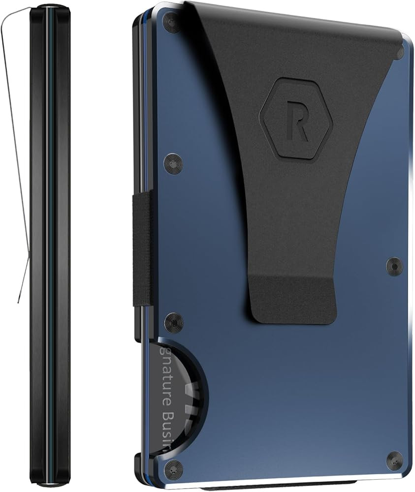 The Ridge Wallet for Men - Slim Minimalist Compact Wallet and Card Holder, RFID Protected Front P... | Amazon (US)