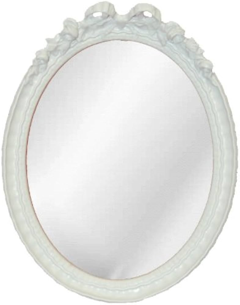 Hickory Manor House Oval Bow Mirror, Bright White | Amazon (US)