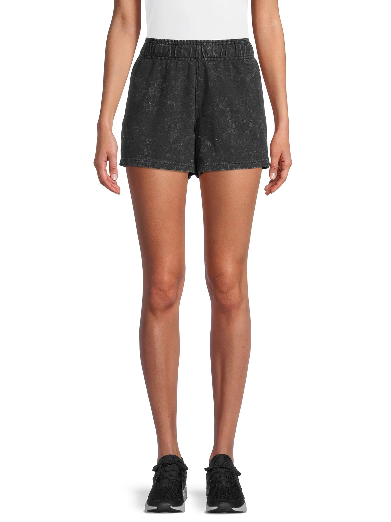 Avia Women's Acid Wash High Rise Shorts | Walmart (US)