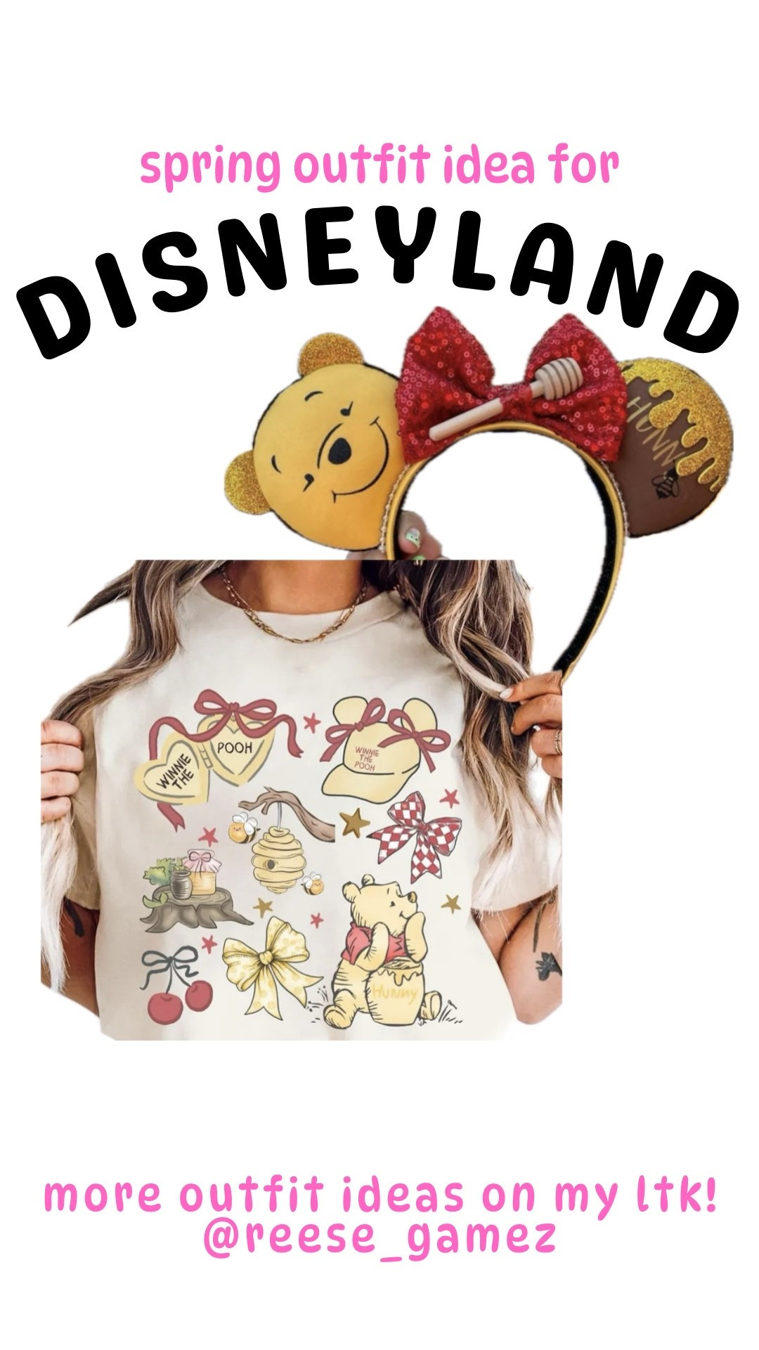disney outfit, disneyland outfit, disney outfits, disneyland outfits, winnie the pooh outfit, mickey ears, minnie ears

#LTKootd #LTKSeasonal #LTKTravel