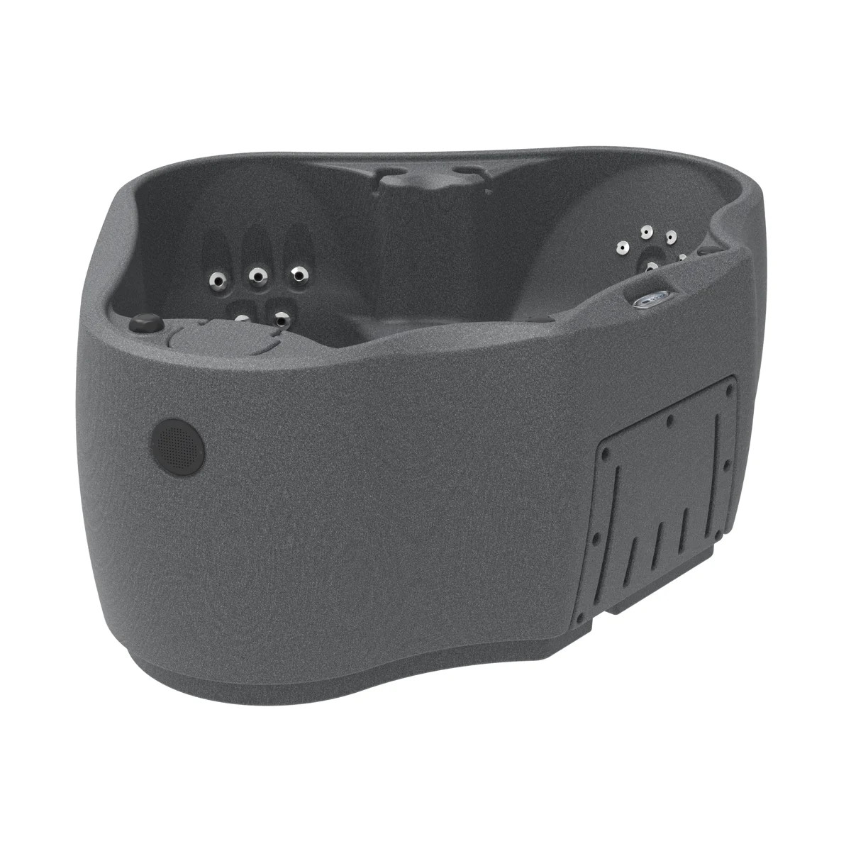 AquaRest Discover AR300 Standard 2-Person 20-Jet Oval Plug & Play Hot Tub with LED Waterfall and ... | Wayfair North America