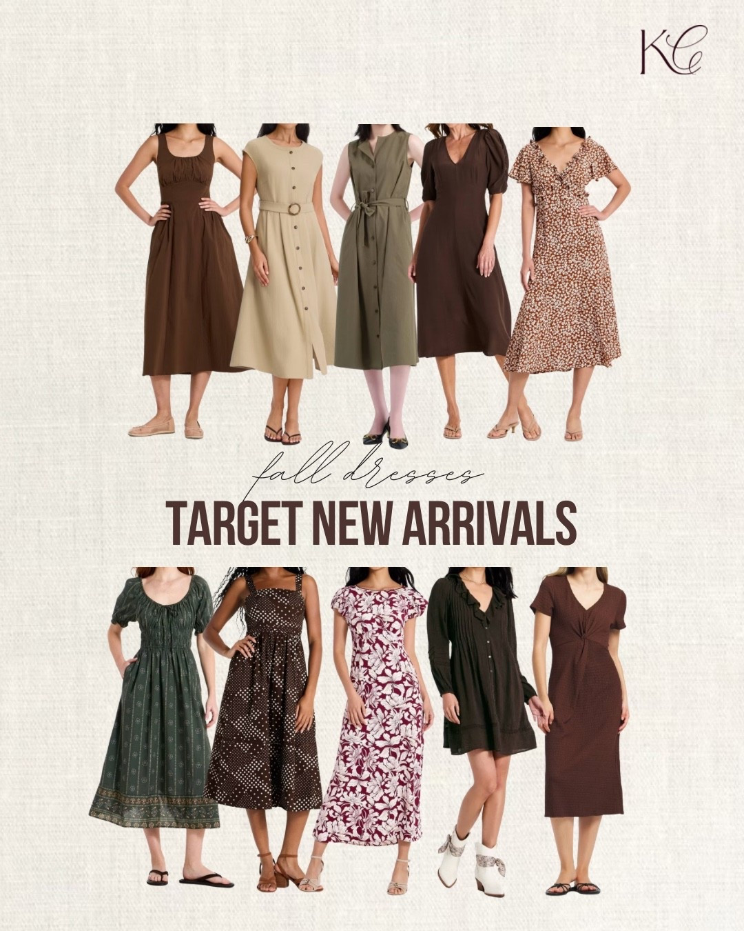 Target has the cutest new dresses in that are great transition pieces for fall! All are available in plus size.

#LTKPlusSize #LTKSeasonal #LTKOver40