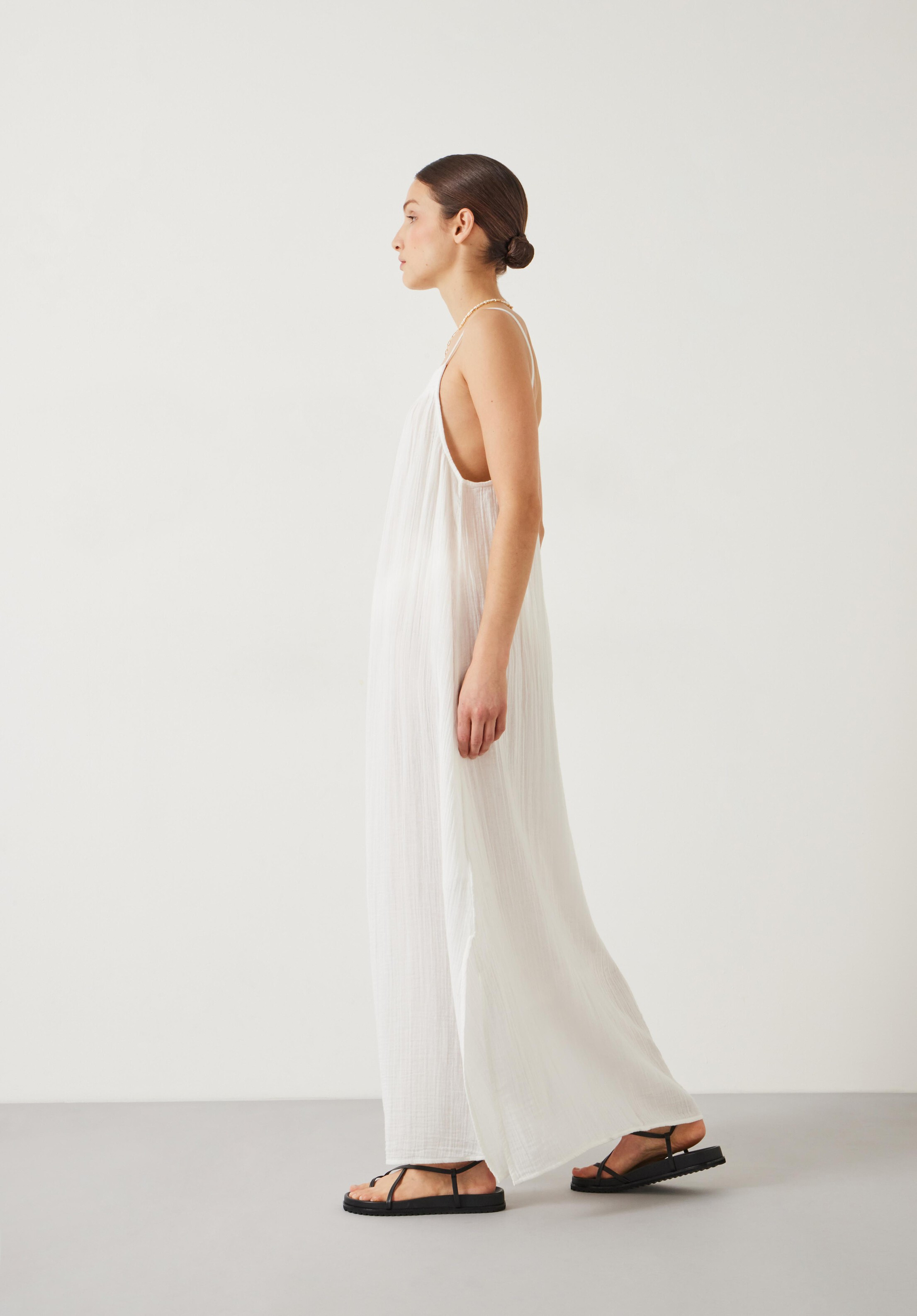 Carmen Relaxed Cheesecloth Slip Dress | Hush UK