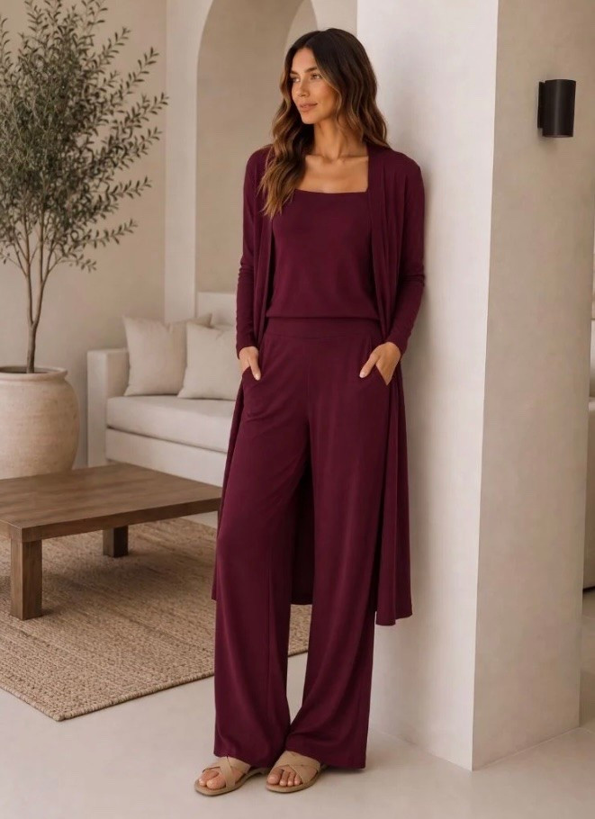 The perfect fall color! 
Love this wrinkle free travel set.  3 pieces you can mix and match. Pack it and go!

#LTKSeasonal #LTKU #LTKSaleAlert