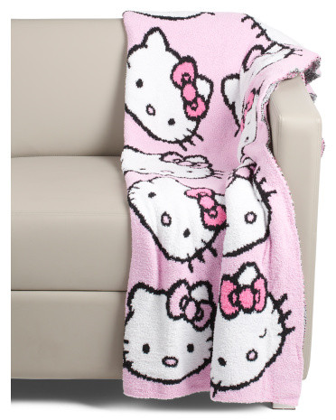 50x70 Pretty Faces Knit Throw | Pillows & Decor | Marshalls | Marshalls