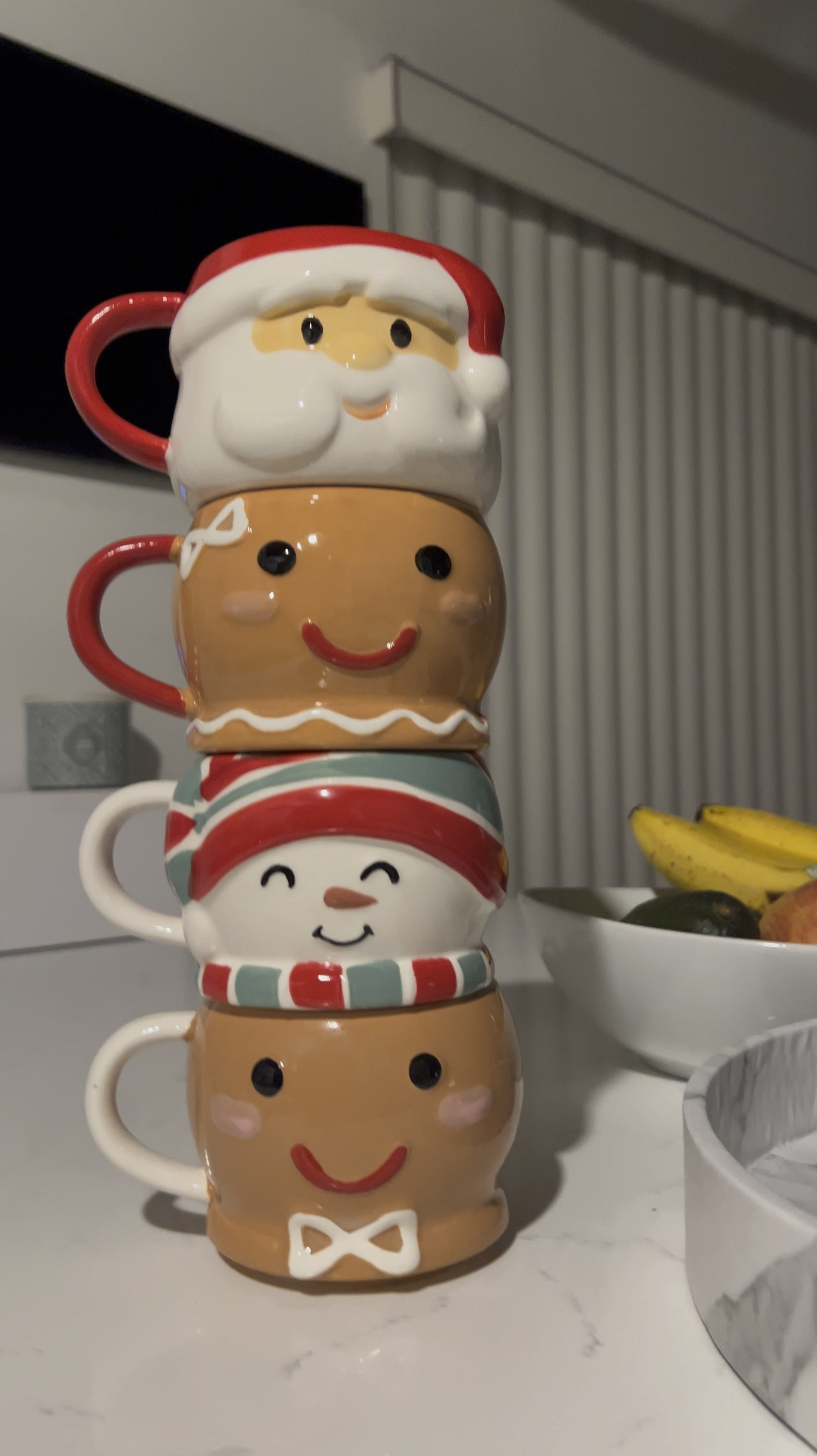 Stackable coffee mugs
Christmas
Santa
Gingerbread man
Snowman
Frosty
Walmart find
Gift idea
Coffee
Hot chocolate
Hot tea
Amazon find

#LTKGiftGuide #LTKFindsUnder50 #LTKHome