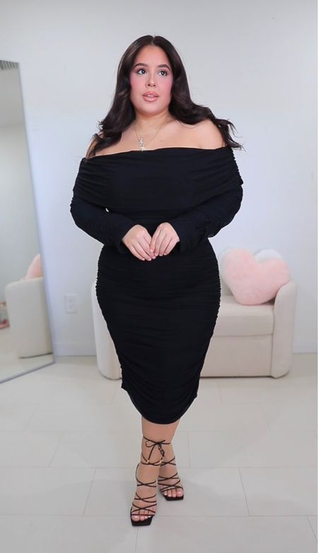 Little black dress for date night! 
Wearing size XL


#LTKstyletip #LTKcurves #LTKfit