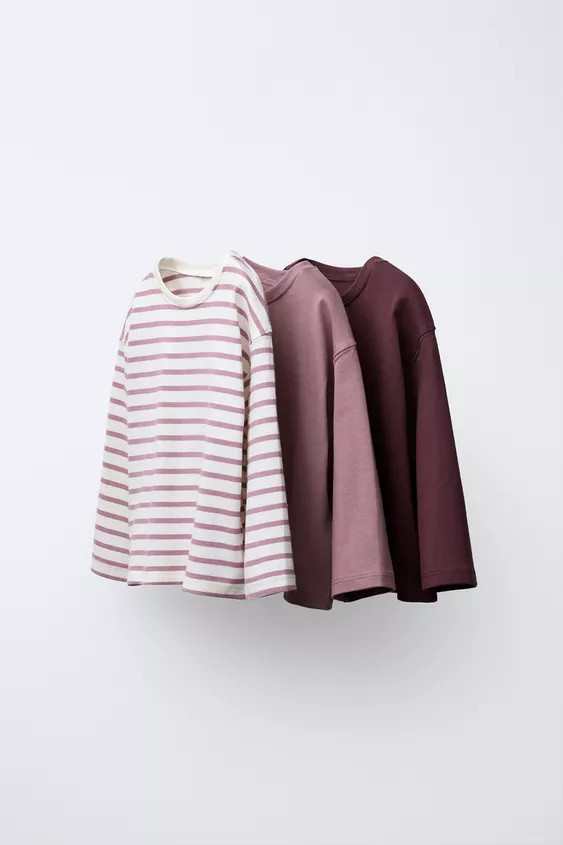 THREE-PACK OF PRINTED T-SHIRTS | Zara US