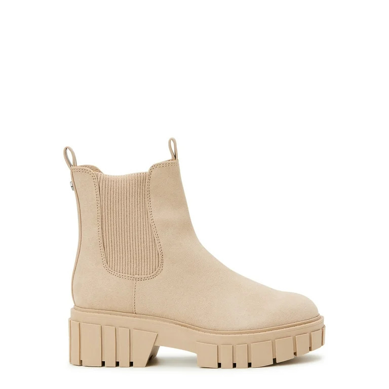Madden NYC Women's Chunky Lug Chelsea Boots, Sizes 6-11 - Walmart.com | Walmart (US)