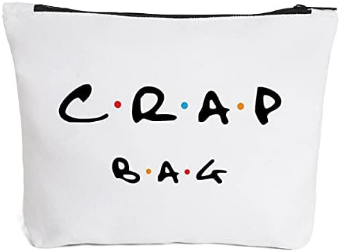 Funny gift Friend makeup bag, Best friend Cosmetic Bag, Friends Theme Natural Reusable Eco-Friend... | Amazon (US)