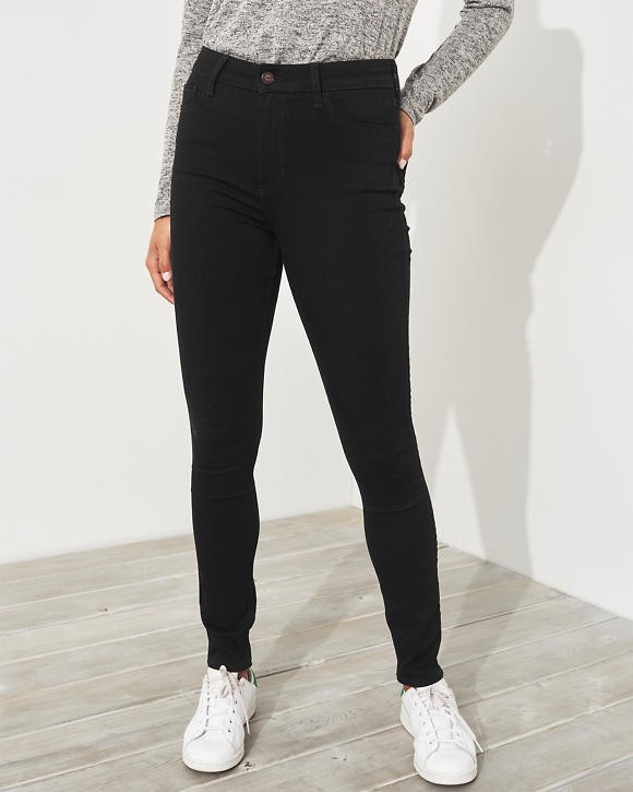 Classic Stretch High-Rise Super Skinny Jeans | Hollister (US)