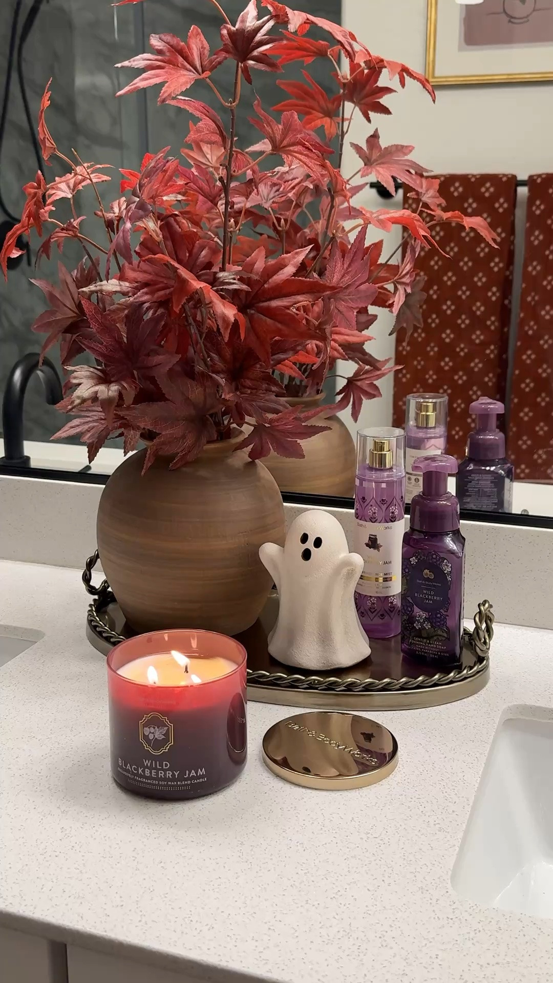 Fall Bathroom Decor 🍂 #falldecor

#LTKSeasonal #LTKHome