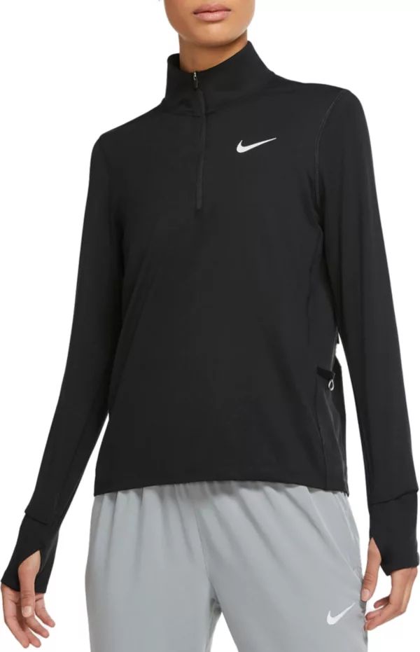 Nike Women's Element  Running ½-Zip Long Sleeve Shirt | Dick's Sporting Goods