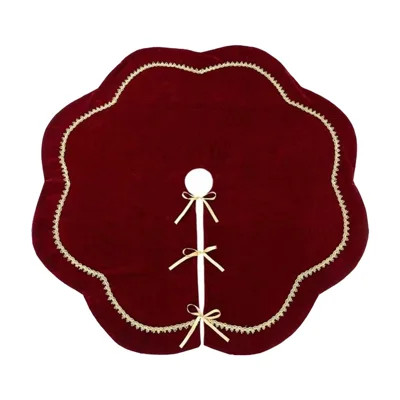 Christmas Tree Skirt Christmas Decoration Tree Skirt Christmas Tree Decoration Ornaments | Wayfair North America