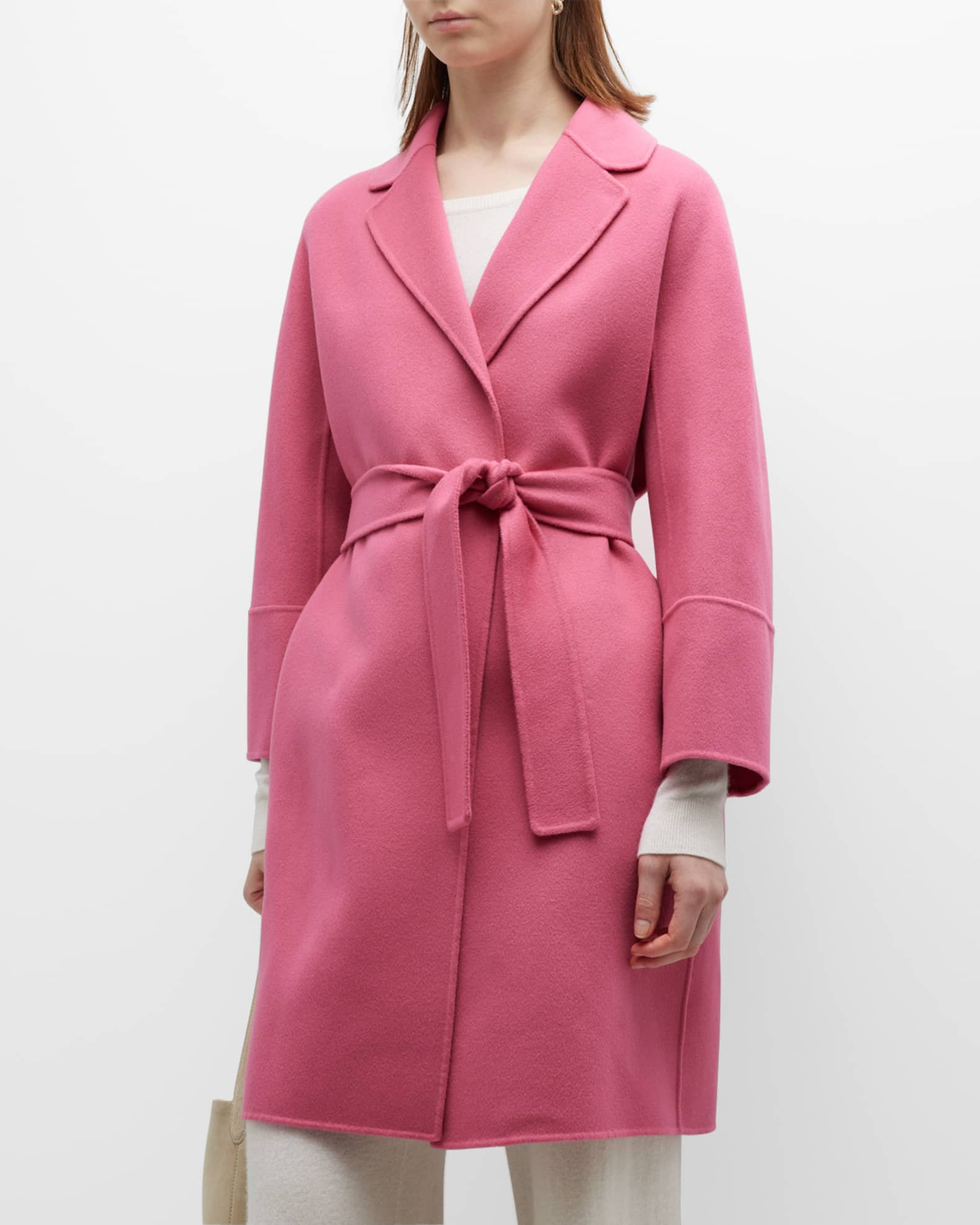 Arona Wool Wrap Coat | Neiman Marcus