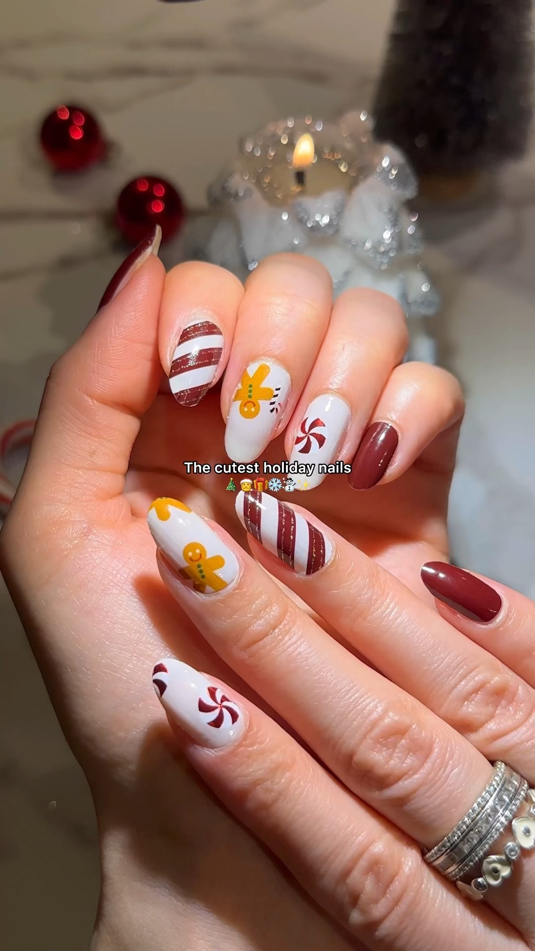 Holiday nails 

#LTKVideo #LTKstyletip #LTKHoliday