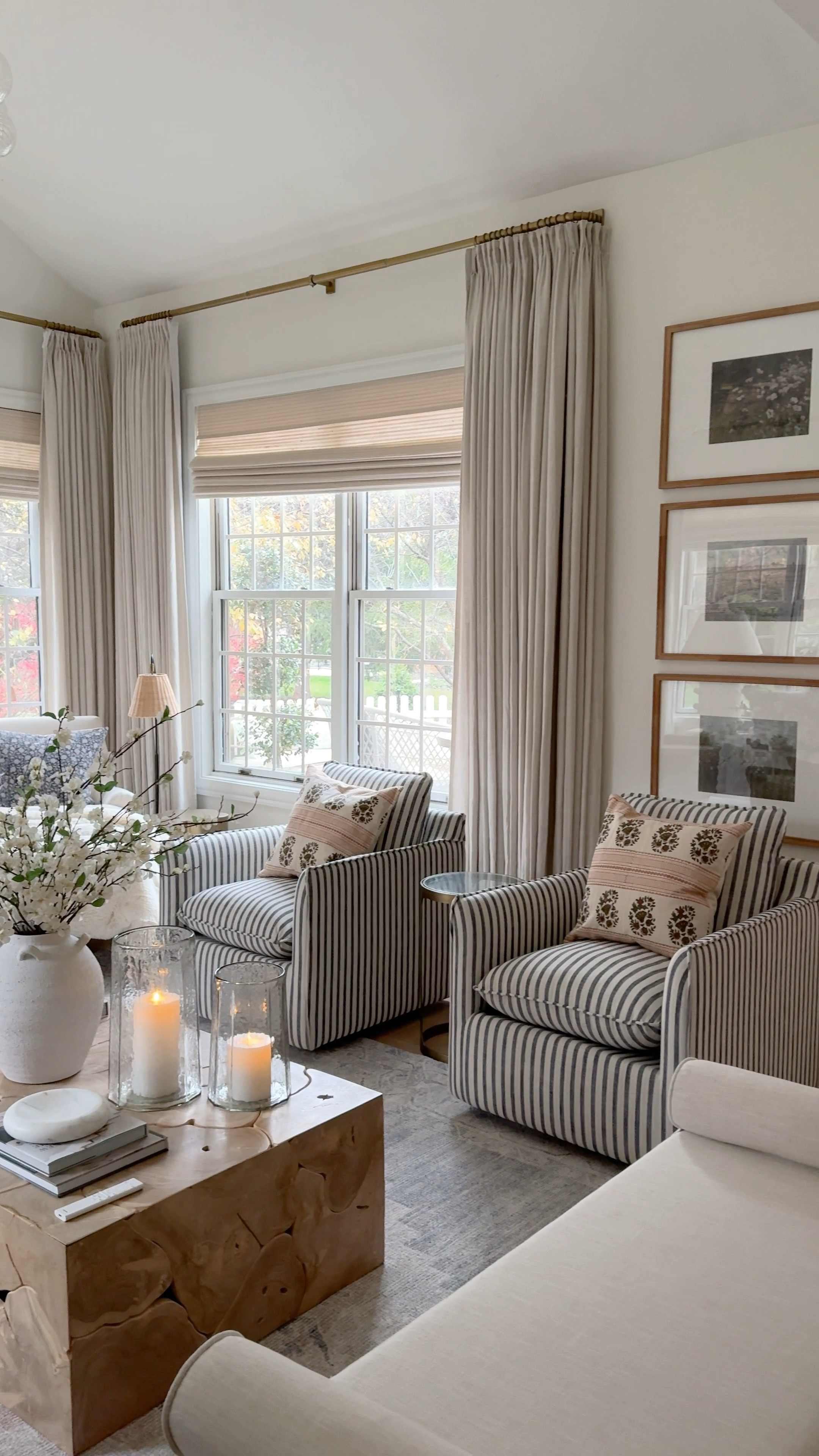 Curtain details:
Jawara
Ivory Beige
Triple pleated header
Room darkening liner
memory training
My curtain measurements 110”L x 75”W

Roman Shade:
Marble white
Outside mount
Room darkening liner

Use code: BLUSHINGBOHO15 for 15% off!

Curtains, window treatments, home decor, drapery, pinch pleat curtains, pinch pleat drapery, Amazon curtains, window coverings


#LTKStyleTip #LTKSaleAlert #LTKHome