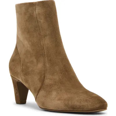 Blondo Nicolette Waterproof Bootie in Taupe Suede at Nordstrom, Size 11 | Nordstrom