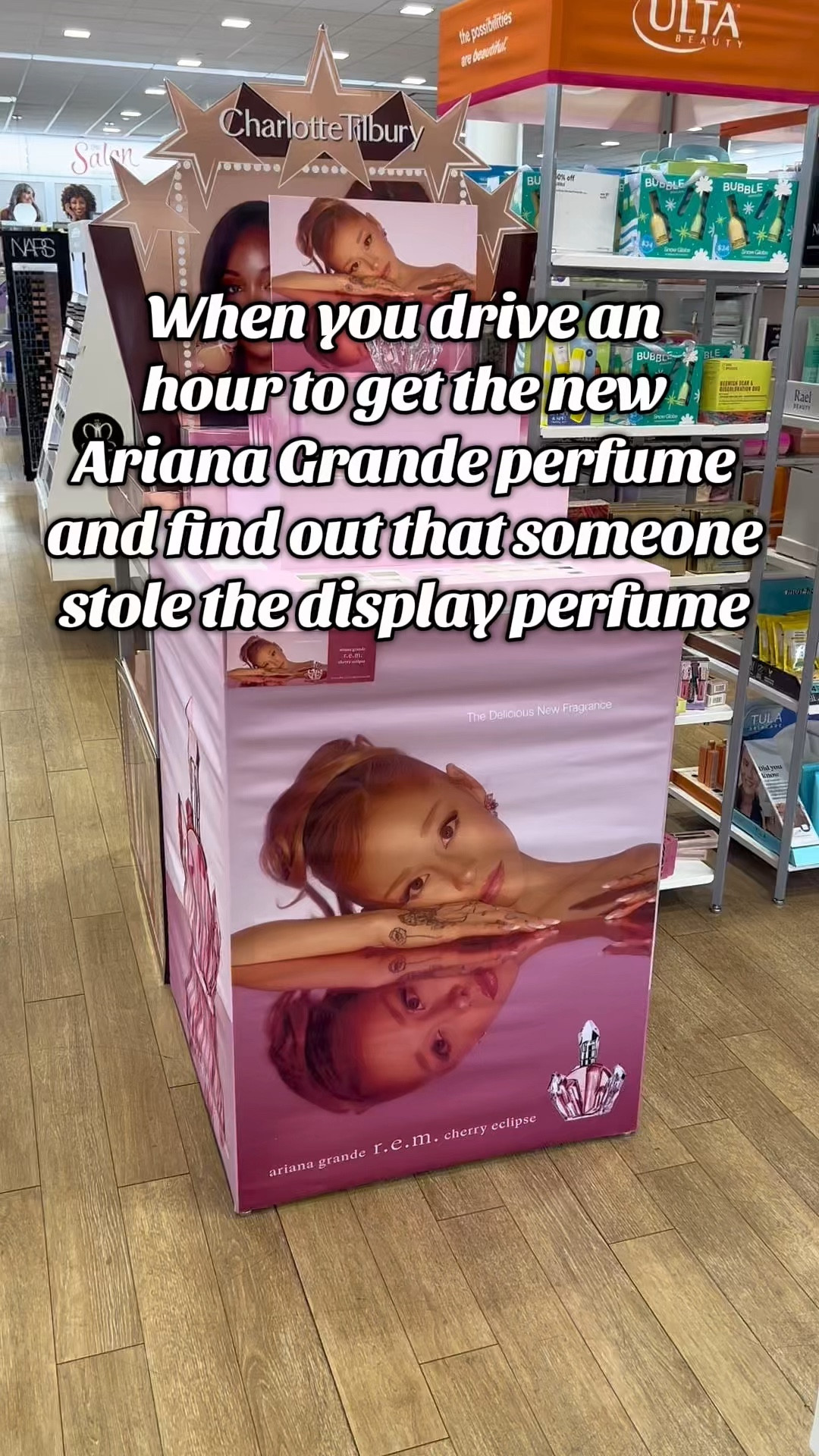 Ariana Grande perfume is receiving brave reviews unfortunately when I went the display was stolen but I will in fact do a review on the perfume as soon as it arrives from Ulta when you get it from Ulta you do get a free gift

#LTKFindsUnder100 #LTKGiftGuide #LTKFindsUnder50