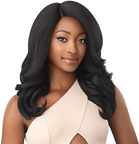 Outre Soft & Natural Synthetic Lace Front Wig - NEESHA 209 (2 Dark Brown) | Amazon (US)