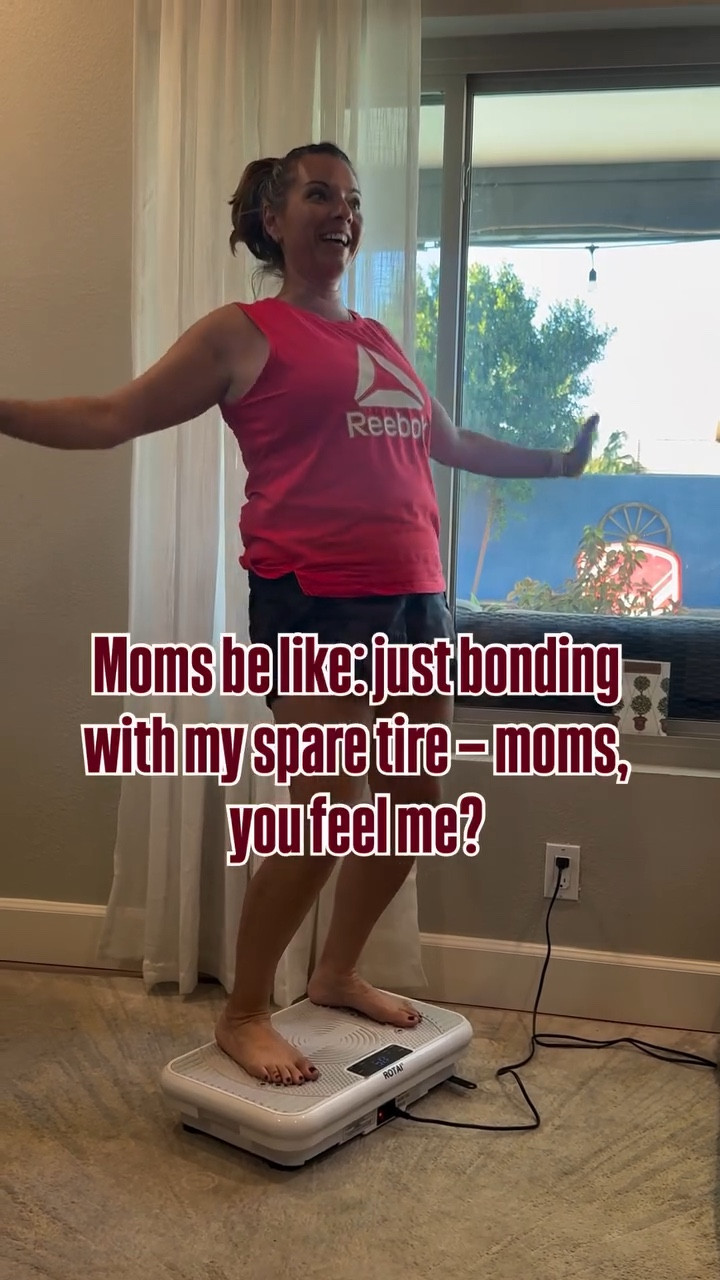 Moms be like: just bonding with my spare tire — moms, you feel me?

#LTKActive #LTKselfcare #LTKGiftGuide
