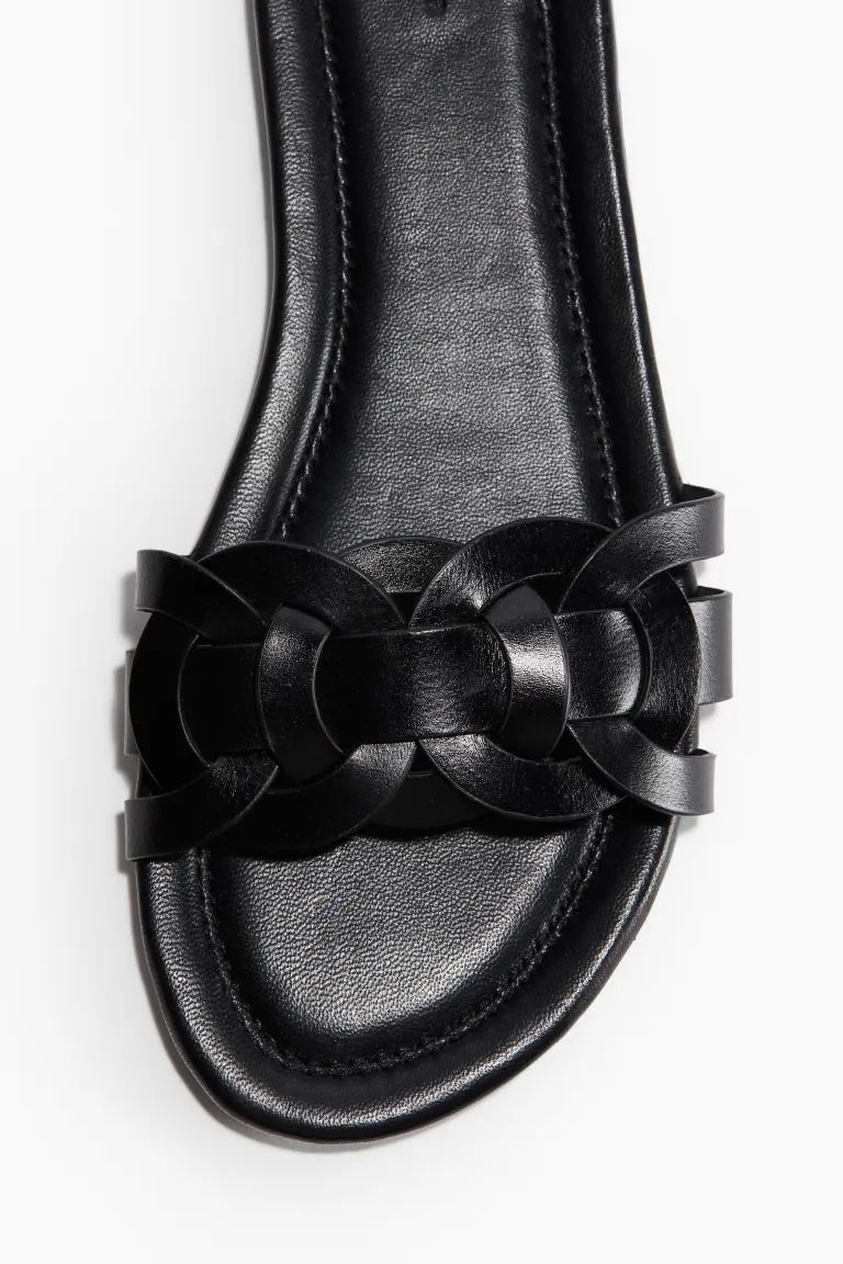 Leather Sandals | H&M (US + CA)