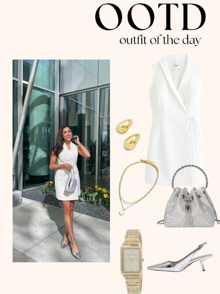 Outfit of the day! Bridal outfit, brunch outfit, Sunday outfit, Easter outfit, cute purses, essential jewelry ✨

#brunchoutfit #easter #amazinfinds 

#LTKSeasonal