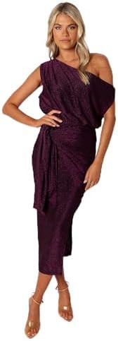 Petal & Pup Womens Santiago Off Shoulder Midi Dress | Amazon (US)