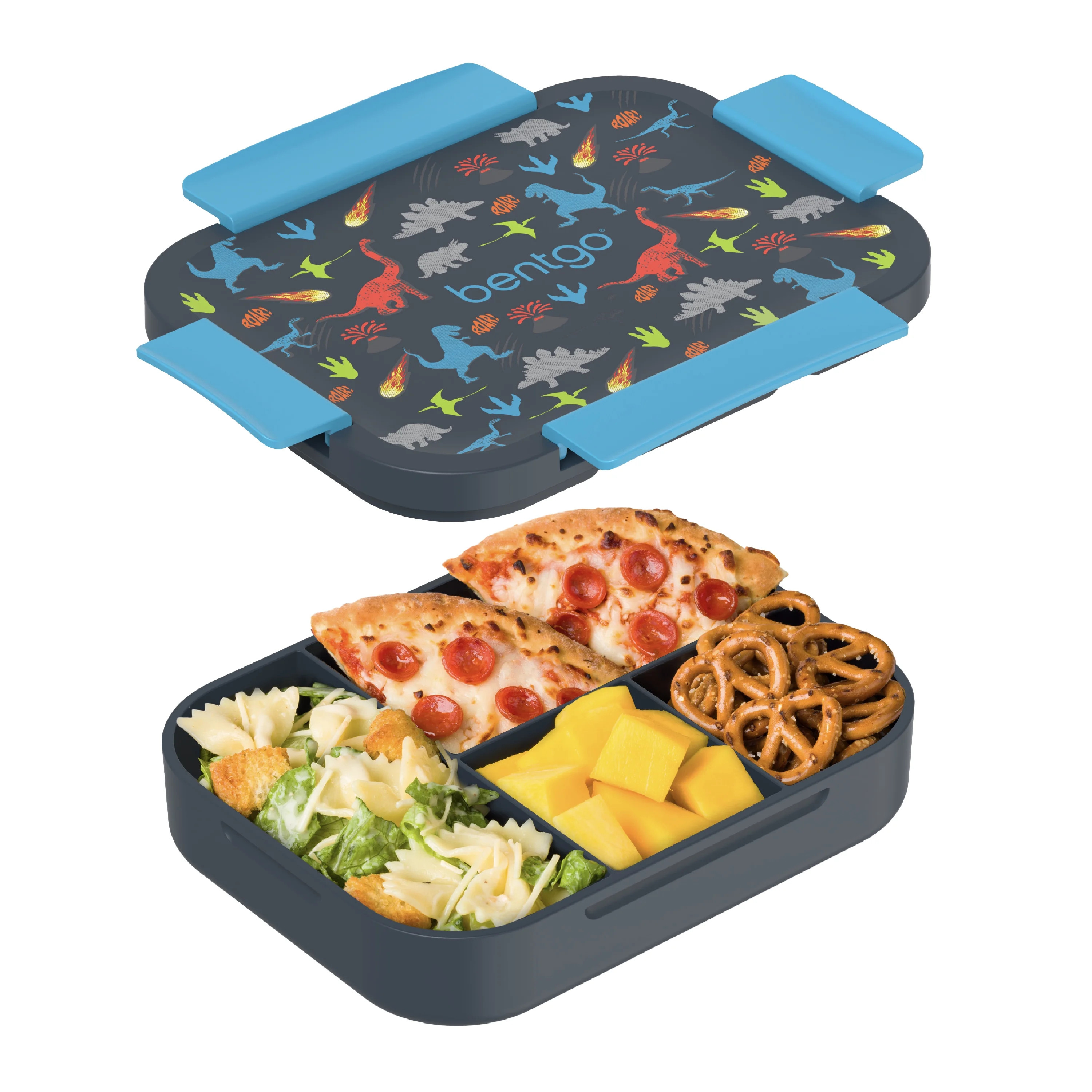 Bentgo Kids Snap & Go Leak-Proof Lunch Box - Dino | Walmart (US)