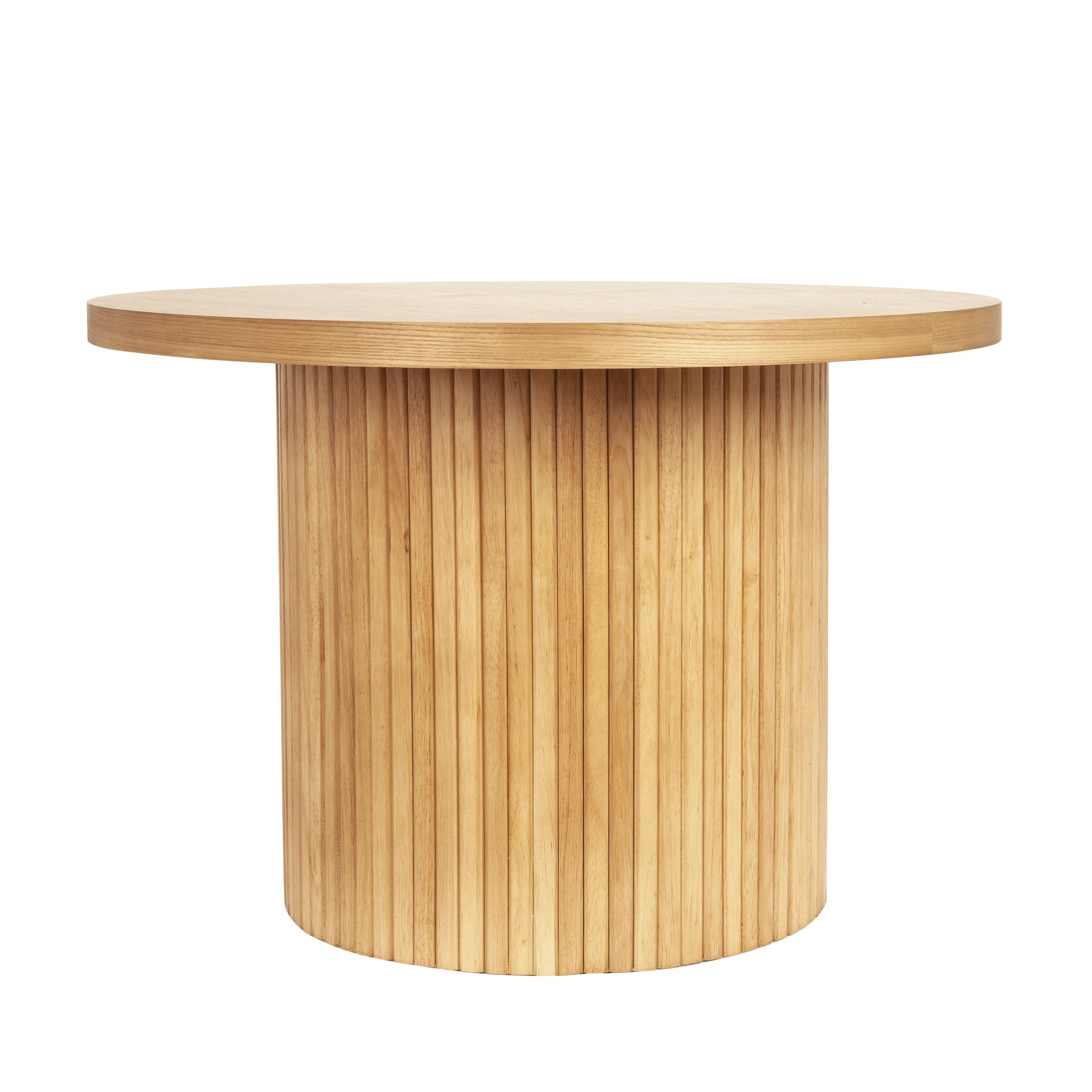 Latitude Run® Charleily Pedestal Wood Round Coffee Table & Reviews | Wayfair | Wayfair North America