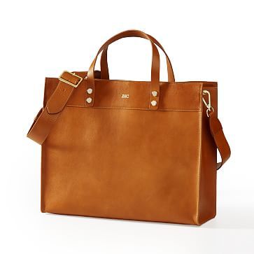 Essential Leather Tote | Mark and Graham