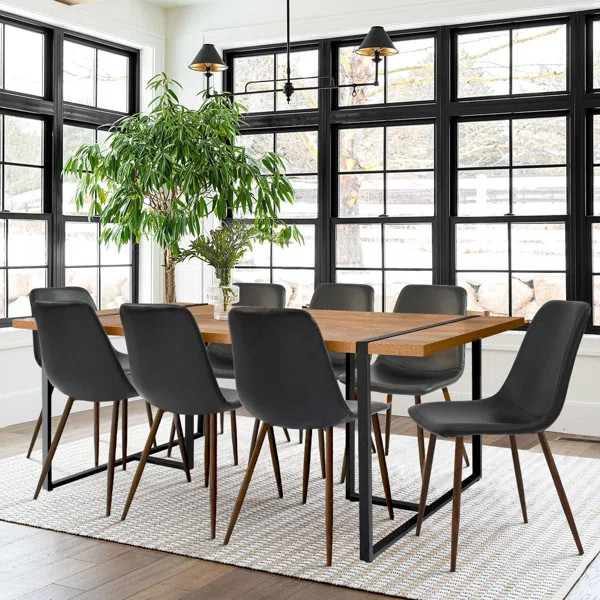 Bernabeu 79 Inch 8- Person Dining Table Sets | Wayfair North America