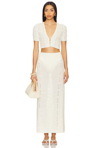 DEVON WINDSOR Hada Top in Off White from Revolve.com | Revolve Clothing (Global)