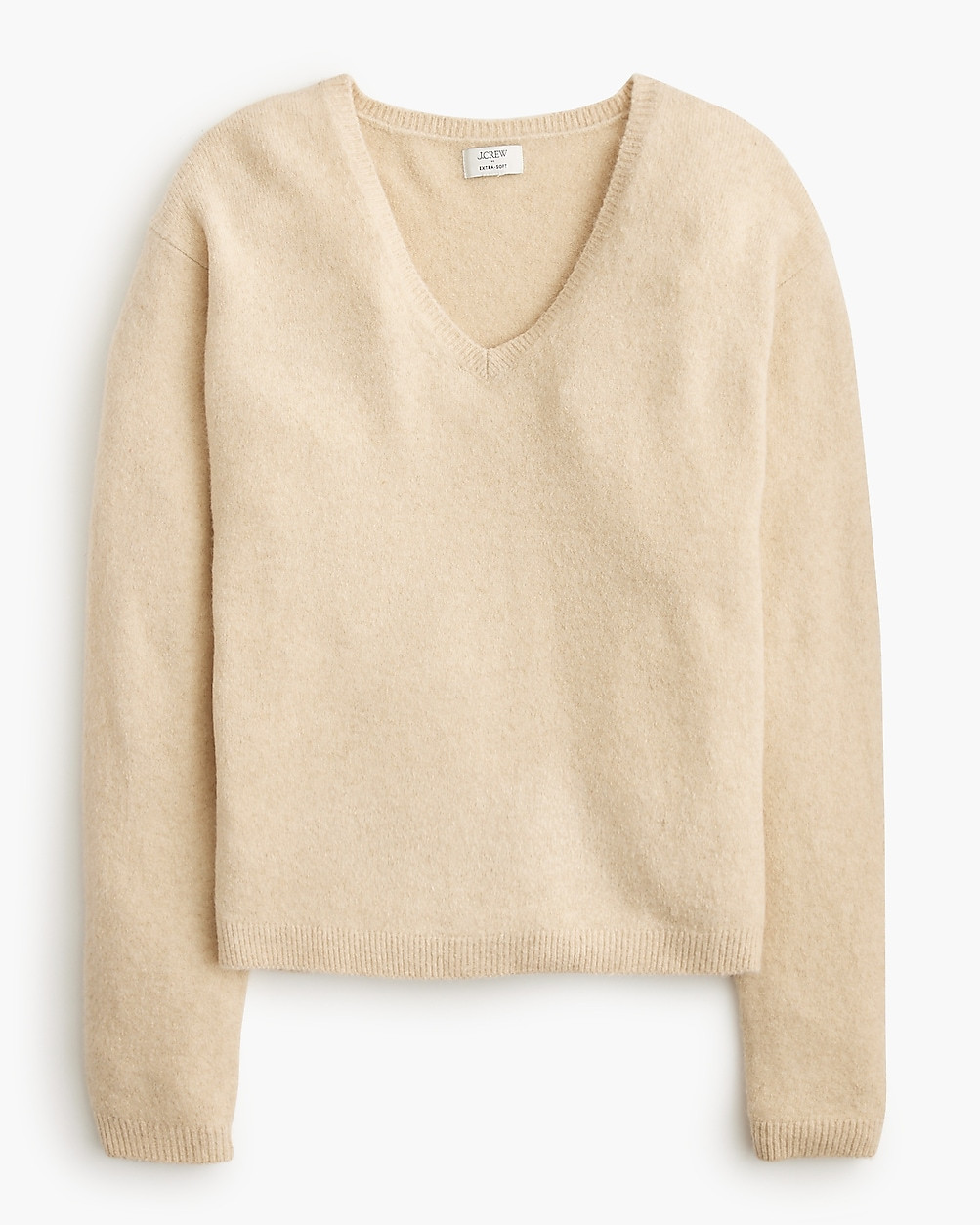 V-neck sweater in extra-soft yarn | J.Crew Factory