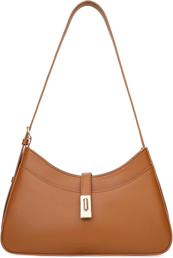 APHISON Shoulder Bag for Women Trendy, Vegan Leather Hobo Purses and Handbags with Adjustable Str... | Amazon (US)