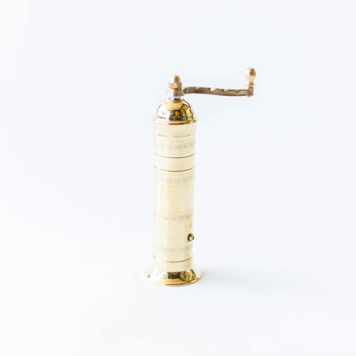 Abbott Brass Pepper Mill | Stoffer Home
