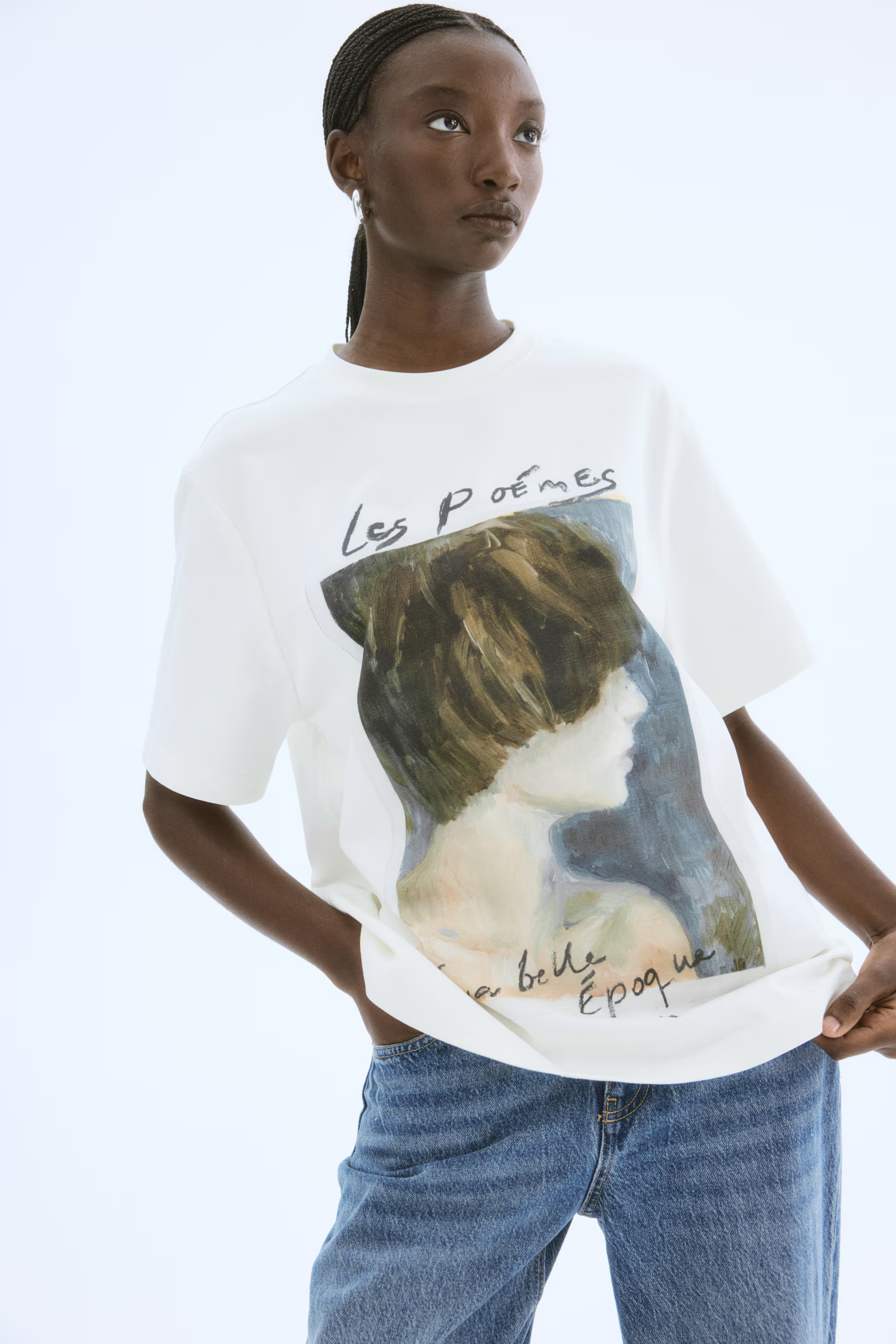 Oversized Printed T-Shirt | H&M (US + CA)