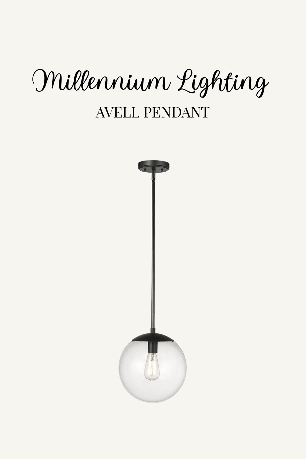 Shop the Avell Pendant by Millennium Lighting!