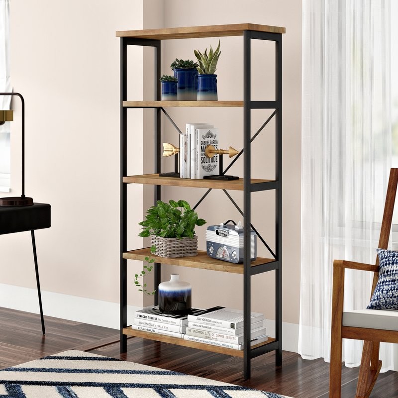 Parthenia Etagere Bookcase | Wayfair North America