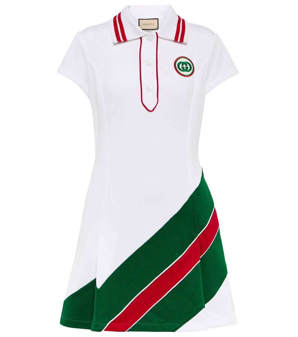 Web jersey piqué dress | Mytheresa (US/CA)