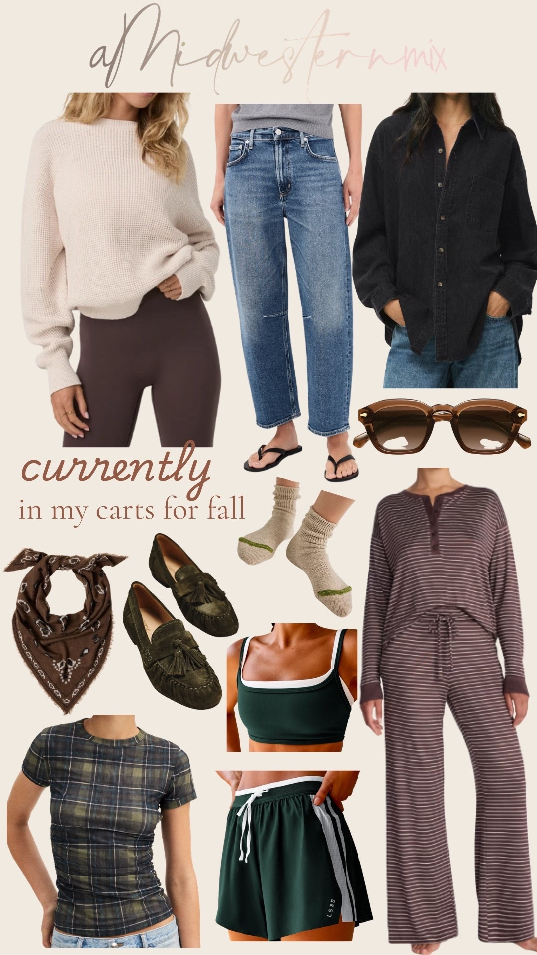 Currently shopping these pieces for fall! Everything is in my cart(s) or already on their way to me! 
@Vuori US @Shopbop @Madewell @Aritzia @Anthropologie @Walmart @LSKD

#LTKSaleAlert #LTKSeasonal #LTKootd