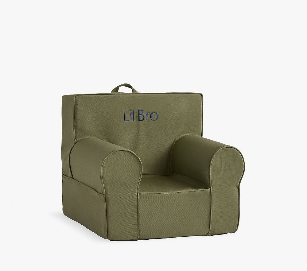 Anywhere Chair®, Army Green Twill | Pottery Barn Kids