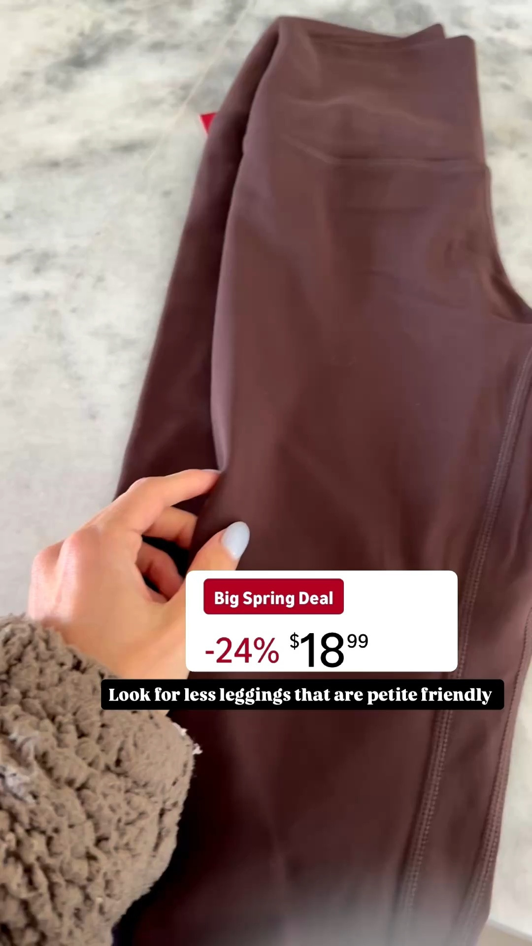 Lululemon look for less leggings with petite shorter inseam size xxs 

#LTKActive #LTKSaleAlert #LTKPetite