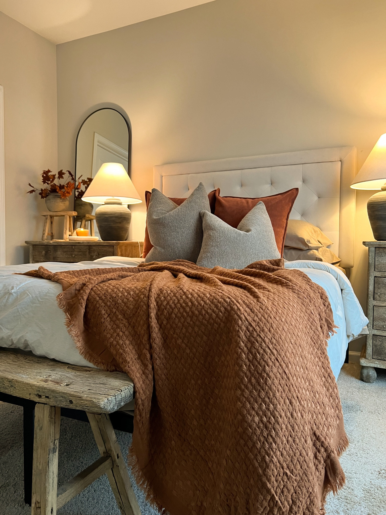 Master bedroom 🍁🍂

#LTKStyleTip #LTKHome #LTKU