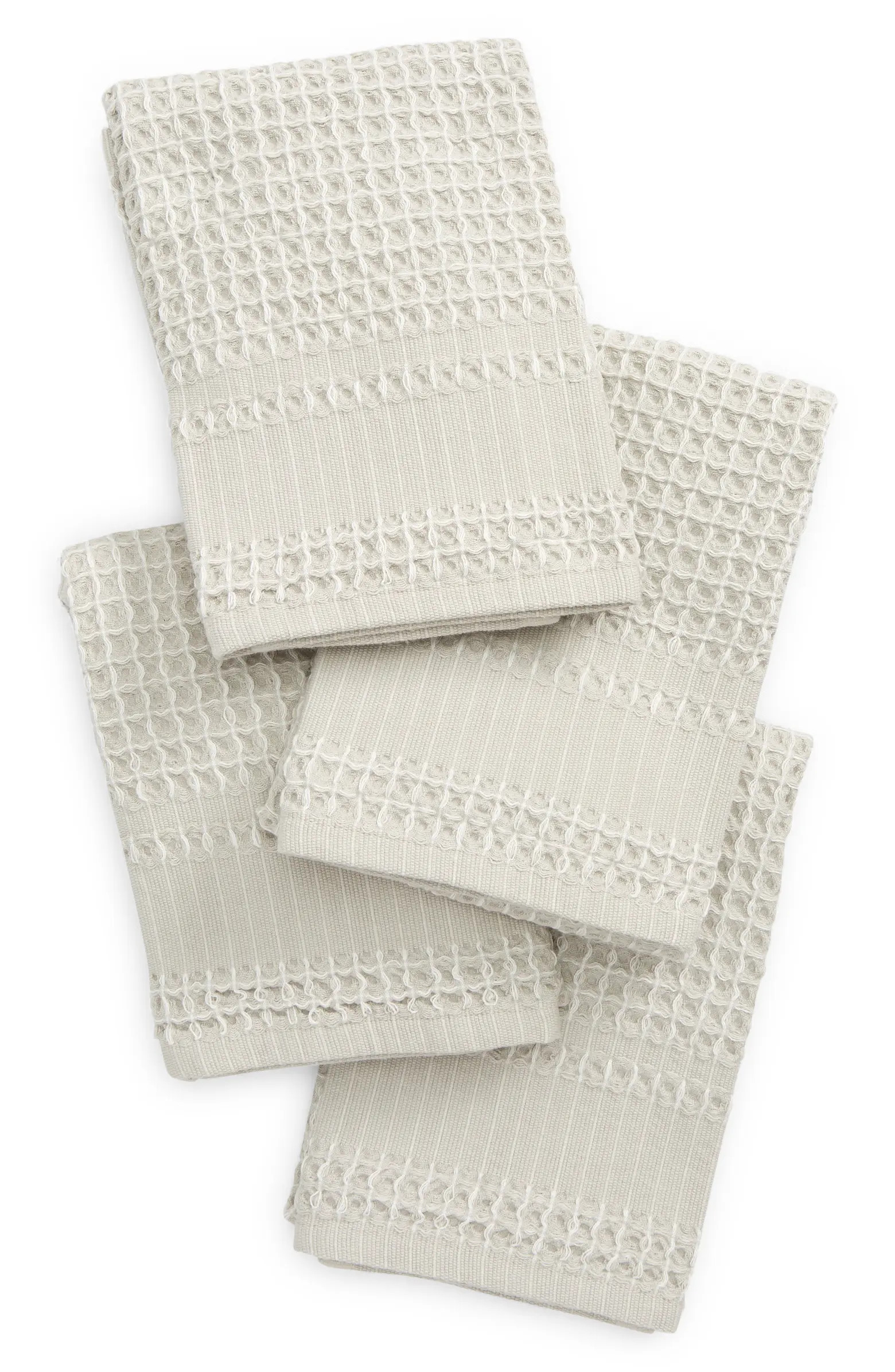 Set of 4 Waffle Kitchen Towels | Nordstrom