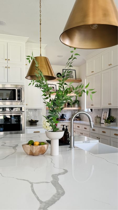 Elevate your home with these Italian ruscus branches.  I opted for an Ikebana vase with a flower frog for a sophisticated look! #afloral #branches #greenery

#LTKSeasonal #LTKHome