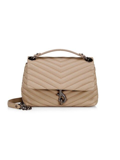 Edie Quilted Leather Shoulder Bag | Saks Fifth Avenue